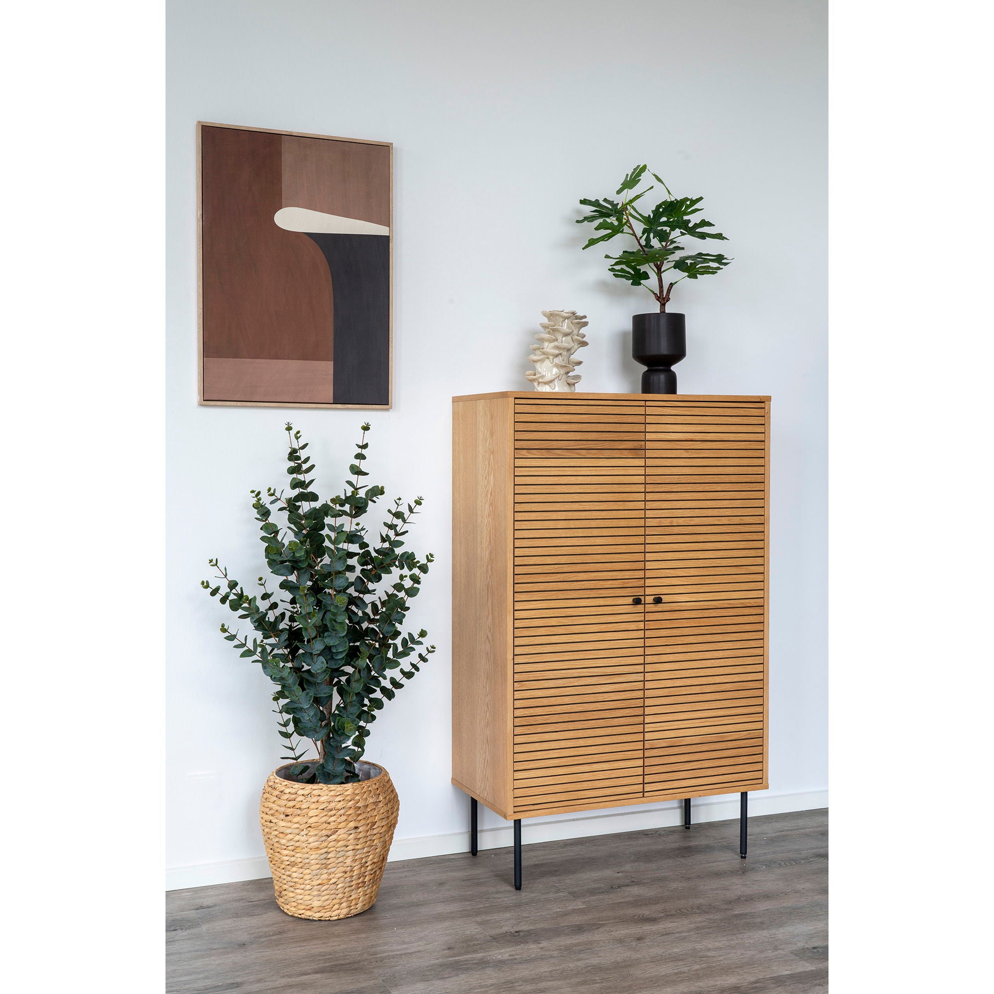 Farbe  Cape Town – Leinwandbild, braun/beige, 50×70 cm